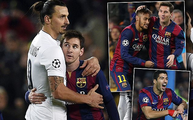 Messi dkk Gulung Ibrahimovic cs 3-1 Pastikan Lolos ke 16 Besar